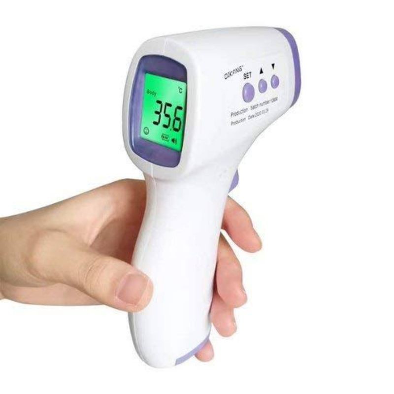 Thermogun Dikang / Thermogun 3 warna/ Thermometer Nimomed Infrared 3 Color Screen