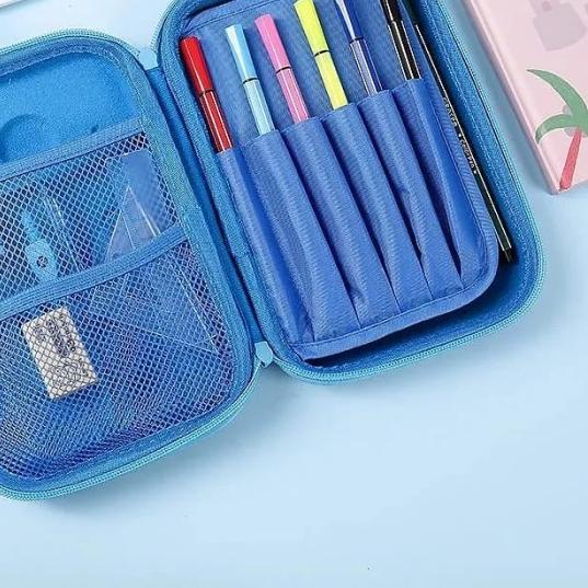 

☃ KOTAK PENSIL UNICORN PENSIL CASE 3D HARDTOP TIMBUL KARAKTER ANAK KEREN - Jeep Merah ♀