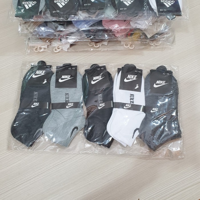 RYX - Nikei Sport Kaos Kaki Bundle Wanita &amp; Pria Fashion Casual Berisi 10 Pasang - Ori Import