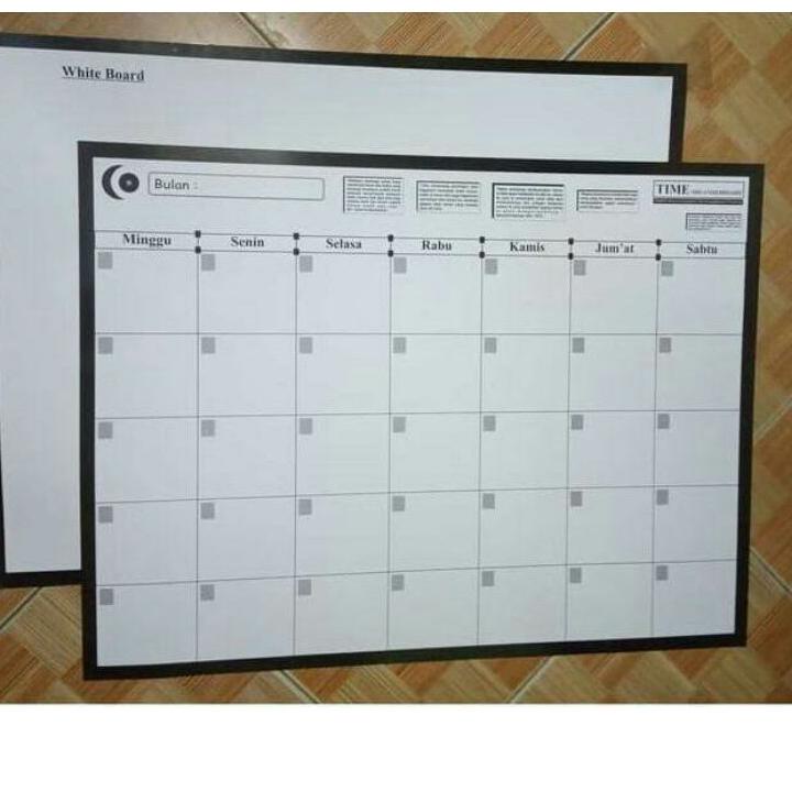 

[PRODUK J9I] Whiteboard lembaran karton gulung Organizer Board gulung schedule board white board gulung (satu lembar bulak balik) Y0P