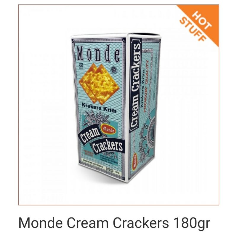 

Monde Cream Crackers 180gr