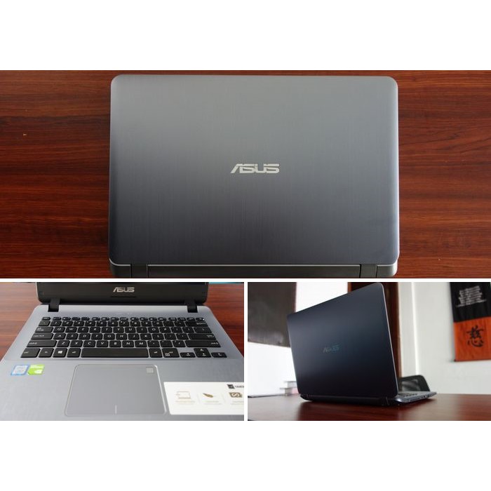 Laptop ASUS A407UF Intel Core i7-8550U, RAM 8GB, HDD 1TB, VGA MX130 2GB, WINDOWS 10 ORI