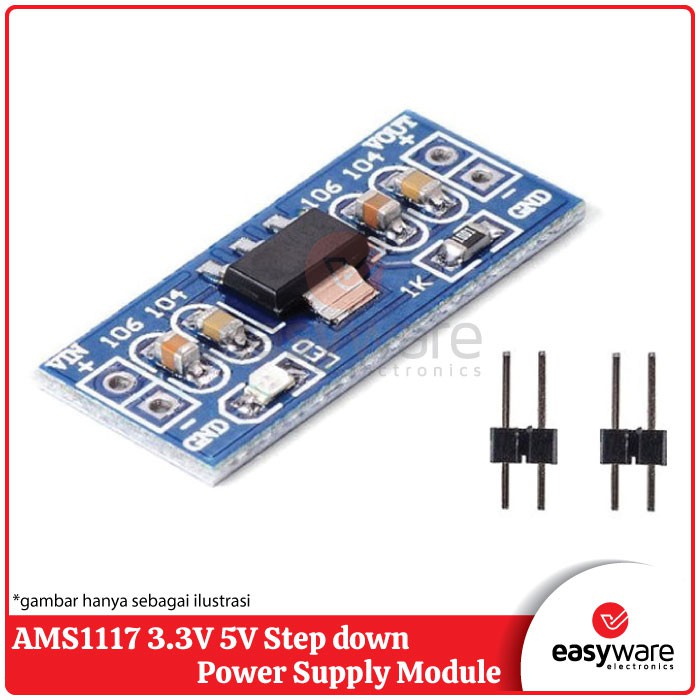 AMS1117 3.3V 5V Step down Power Supply module