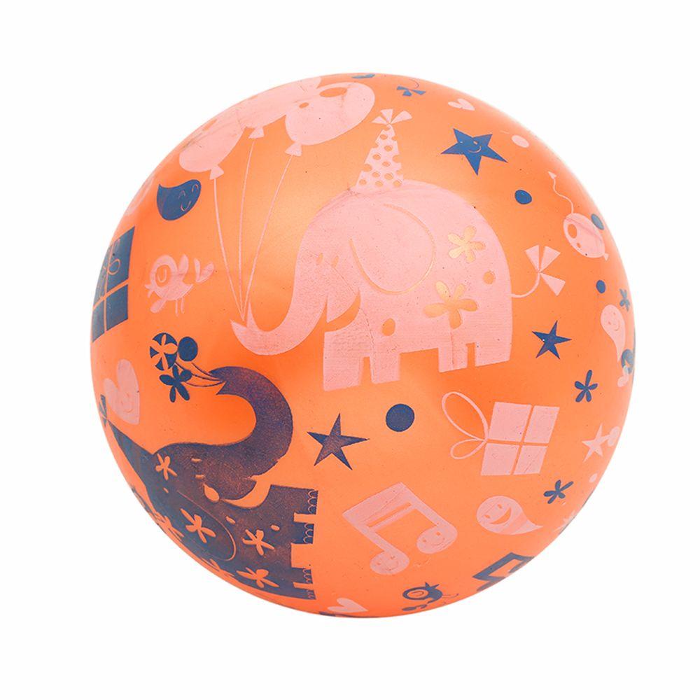 Lanfy Mainan Bola Voli Bahan Karet Warna Pelangi Untuk Anak / Orang Tua