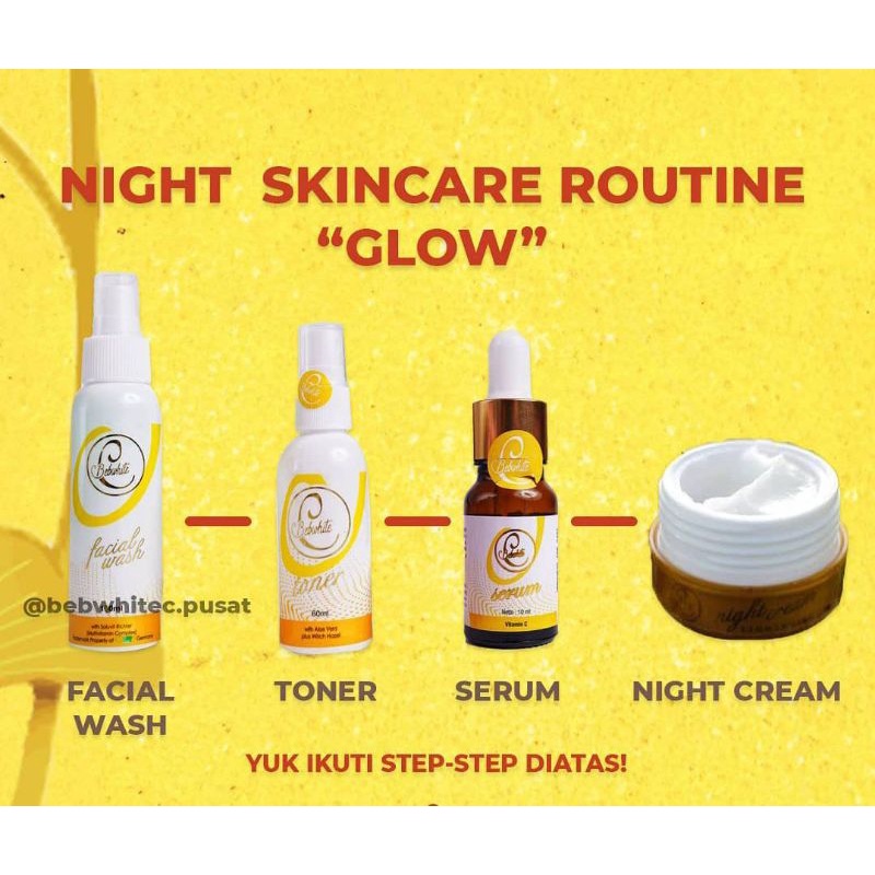 BEBWHITE C BBC GLOW SERIES UNTUK PENGGUNA LANJUTAN &amp; BERFLEK