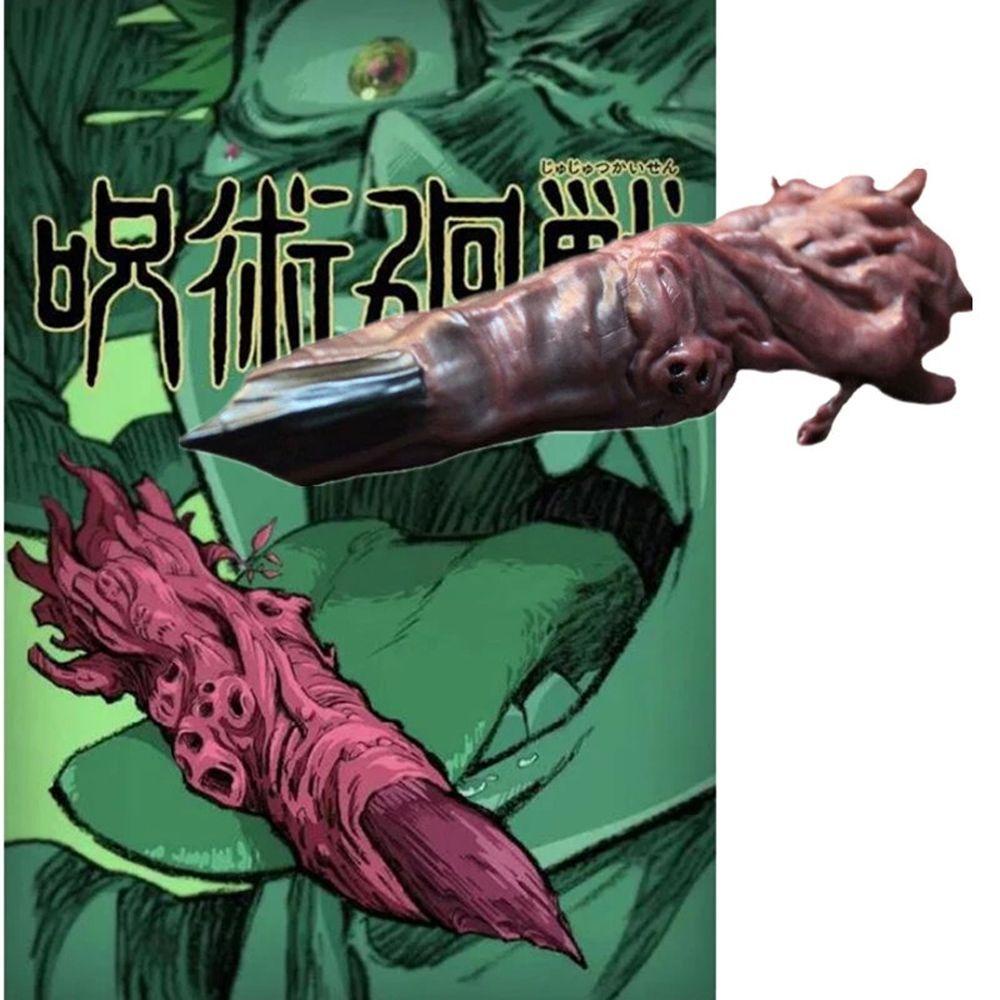 Agustina Jujutsu Kaisen Halloween Props Action Figure Plastik Cosplay Prop Kutukan Jari