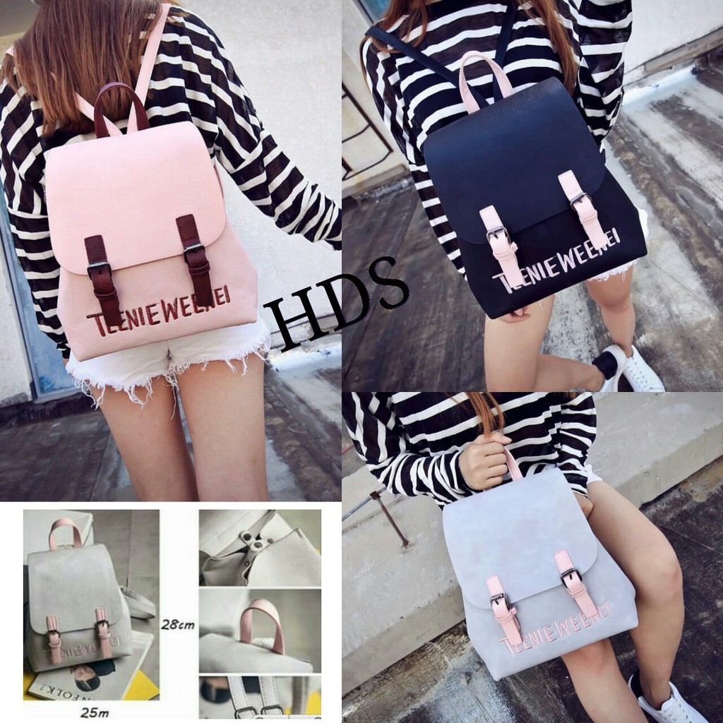 GRATIS ONGKIR    Tas Ransel Backpack Sekolah Murah Hangout Murah Teenie Tweenie Weenie    TERBARU