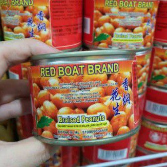 

Kacang Tanah Kaleng / Braised Peanut Red Boat Brand