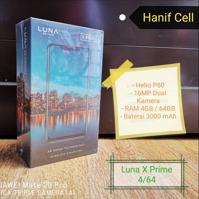 Luna X Prime G60X 4GB/64GB Garansi Resmi
