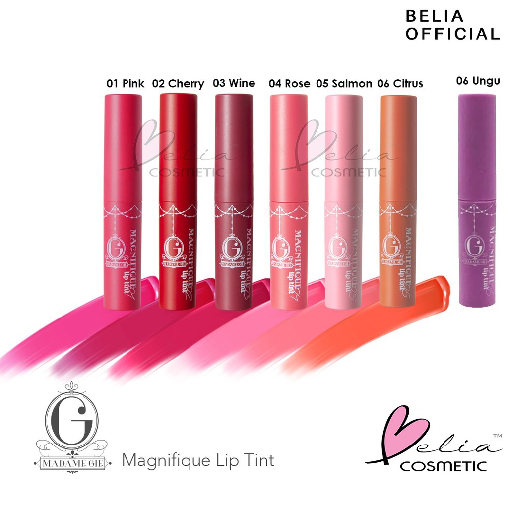 ❤ BELIA ❤ MADAME GIE Magnifique Lip Tint ( liptint ) Madamegie