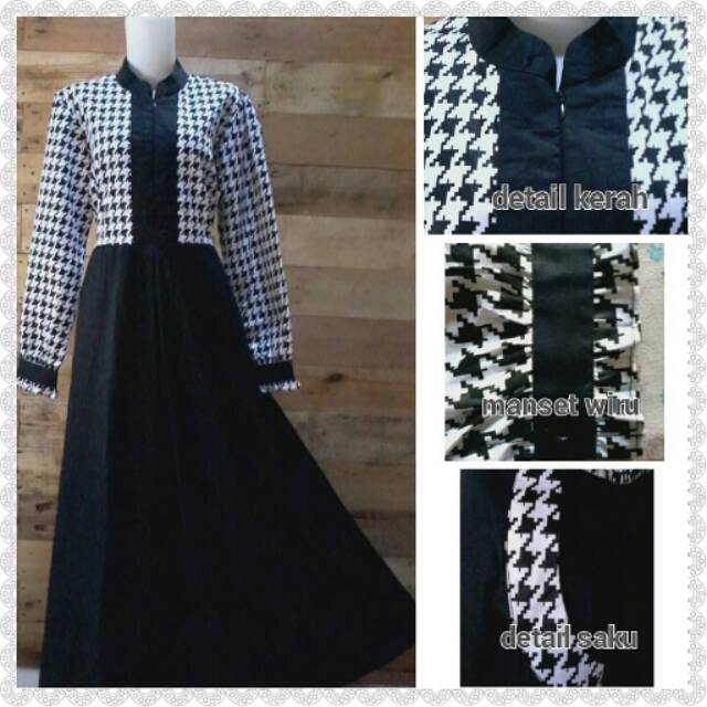 Gamis katun jepang premium