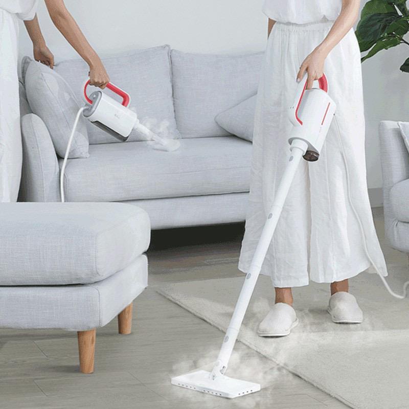 Deerma ZQ610 Electric Steam Cleaners Mop - Multi Function Alat Pel - Garansi Resmi 1 Tahun