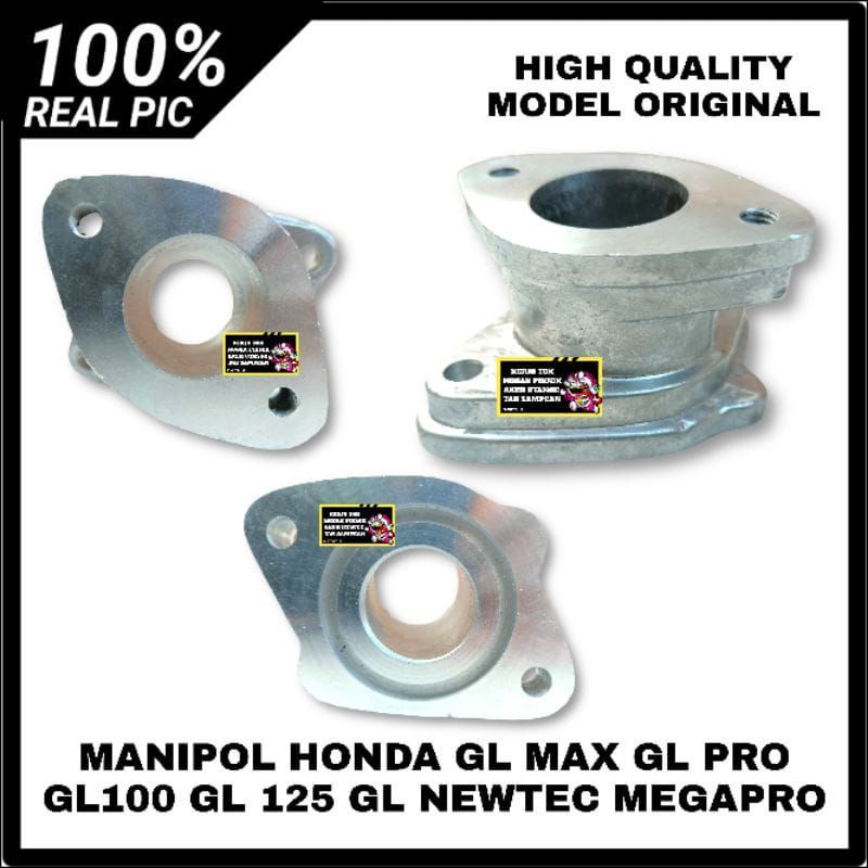 MANIPOL INTAKE  GL100 GL125 CB100 CB125 PNP GL PRO/MAX MEGAPRO