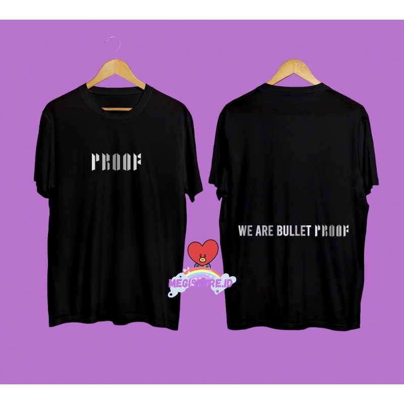 KAOS WE ARE BULLETPROOF BTS BANGTAN PROOF MURAH