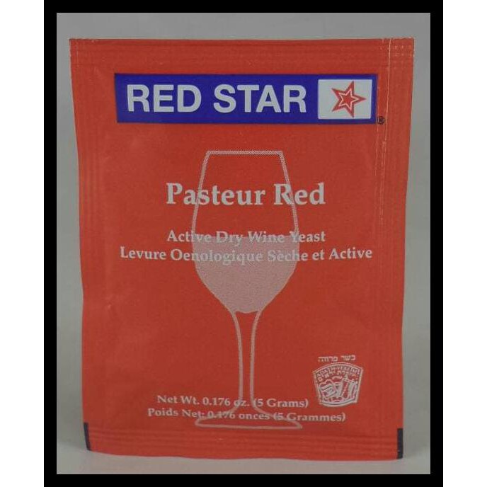 

SPECIAL!! RED STAR Pastuer Red Wine yeast 5g