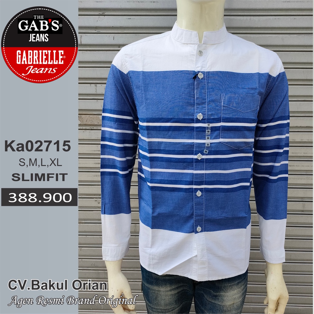 Baju Koko Kemeja Pria Gabrielle Gab's Original - Ka02715