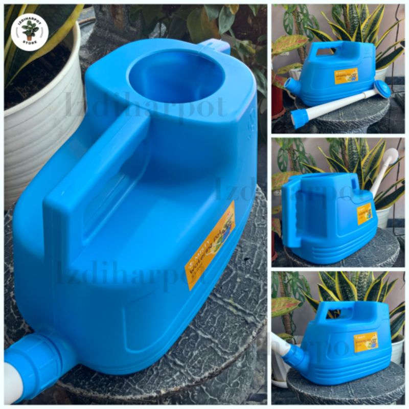 SIRAMAN TANAMAN WATERING POT MISTY 5 LITER PENYIRAM TANAMAN - BIRU MUDA