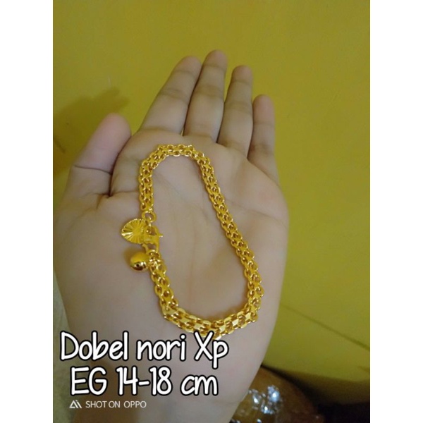 gelang dobel Nori/Medan xp bs di sepuh