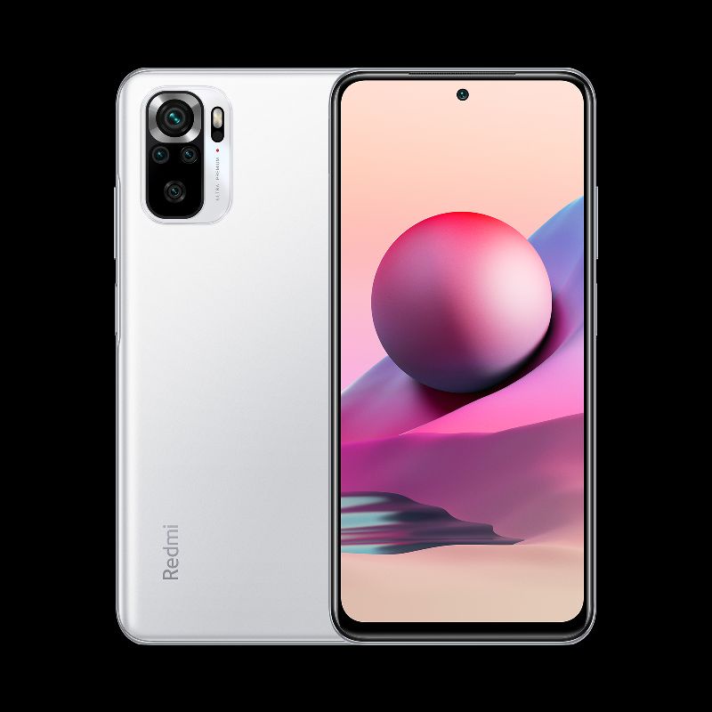 HP Baru Xiaomi Redmi Note 10S Amoled NFC 8/128 Ram 8GB Rom 128GB - New Original Garansi Resmi TAM - Helio G95 64MP Layar Super 5000 mAh - 6/64 6/128 6GB 64GB 6 64 128 GB Internal - Warna Colour Blue White Gray Black Hitam Putih Promo Murah Dual 2 Speaker-Pebble White