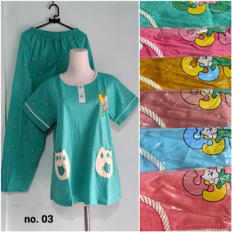 Babydoll TESSA standar cp lengan pendek - sleepwear-2