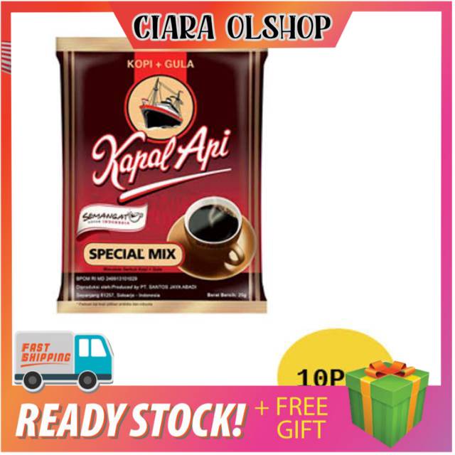 

Kopi Kapal Api Special Mix isi 10 Sachet
