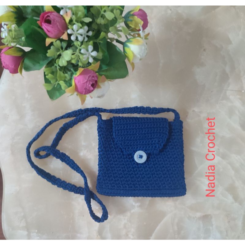 Tas Selempang Rajut Anak