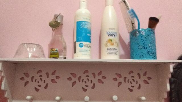 Rak Gantung Dekor Rak Dekoratif Decorative Rack Rak Shabby Chic (dengan 5buah Hook Gantungan) Z572