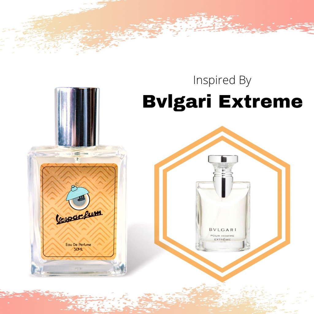 Parfume Bvlgari Extreme / Parfume non alkohol / Minyak wangi pria / Minyak wangi awet dan tahan lama