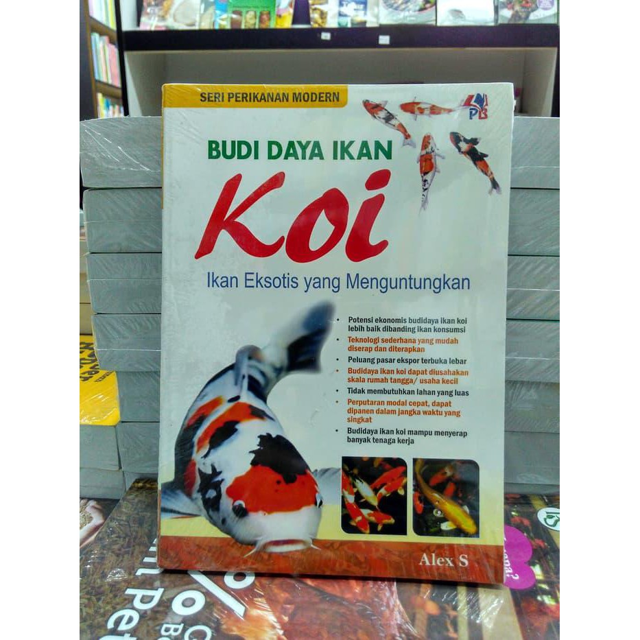 Jual Buku Budi Daya Ikan Koi Ikan Eksotis Yang Menguntungkan Terlengkap Shopee Indonesia