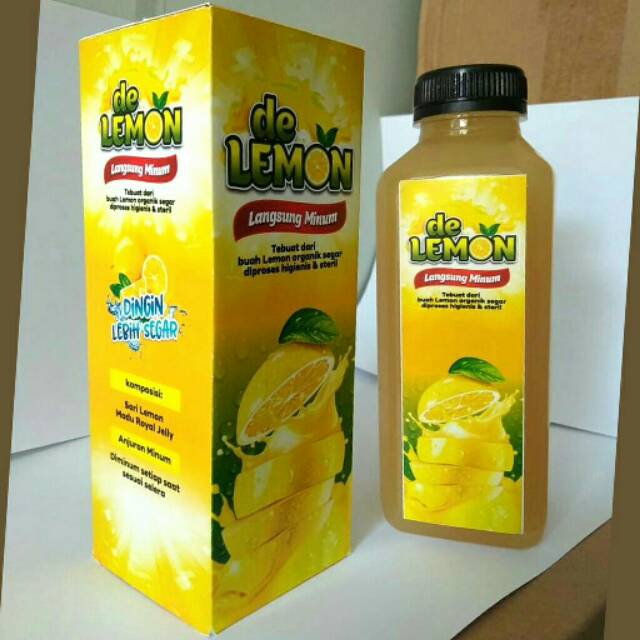 

Sari Lemon ASLI De Lemon Royal JELLY 100% Diet Alami