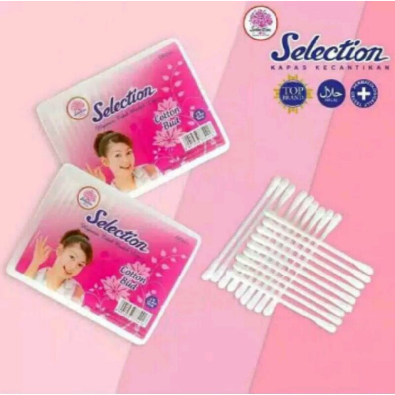 Cotton Bud Selection Isi 100 Korek Kuping