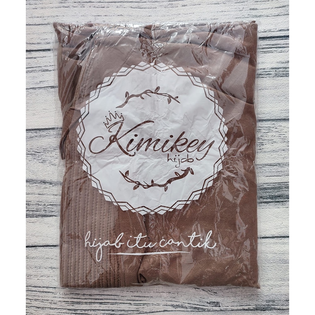 BERGO PAD MAIDA ORI BY.KIMIKEY HIJAB-Mocca