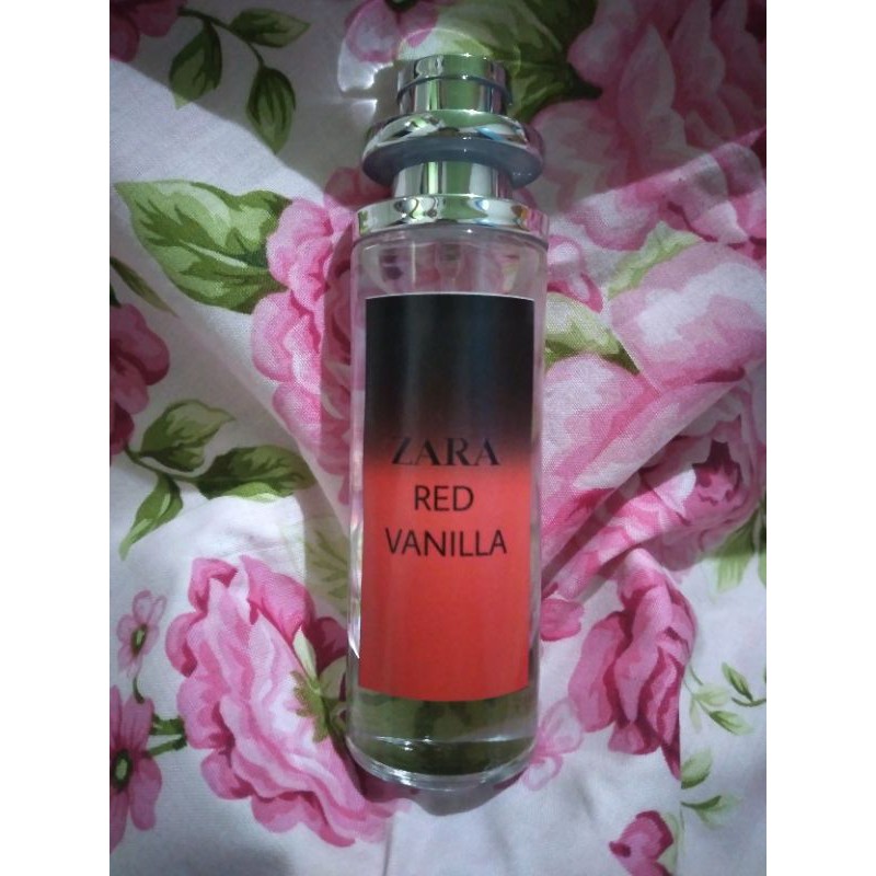 Zara red vanilla