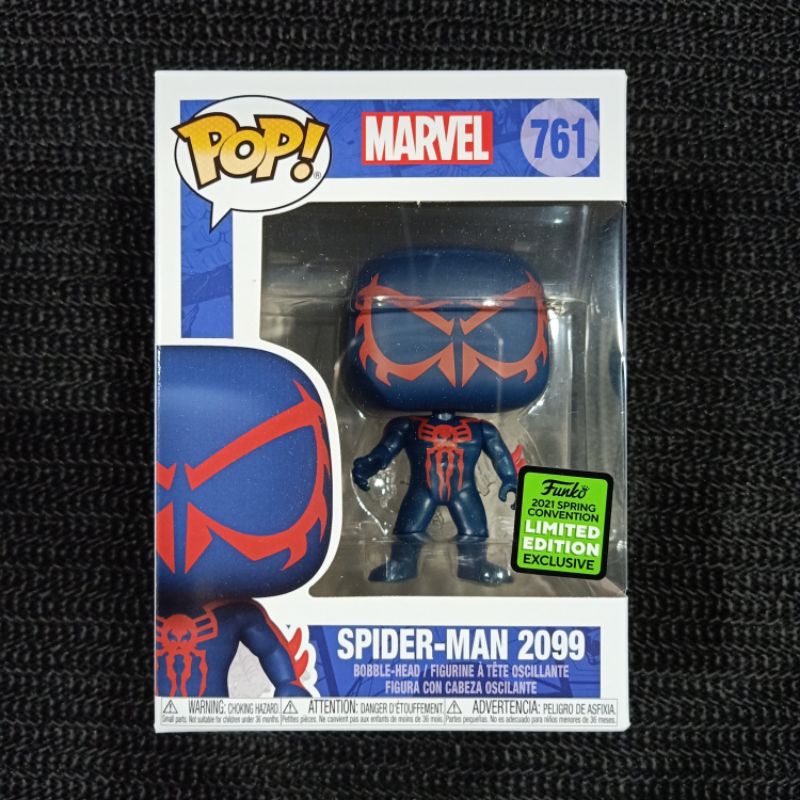 Funko Pop MARVEL : SPIDER-MAN 2099 #761 (2021 Spring Convention Exclusive)
