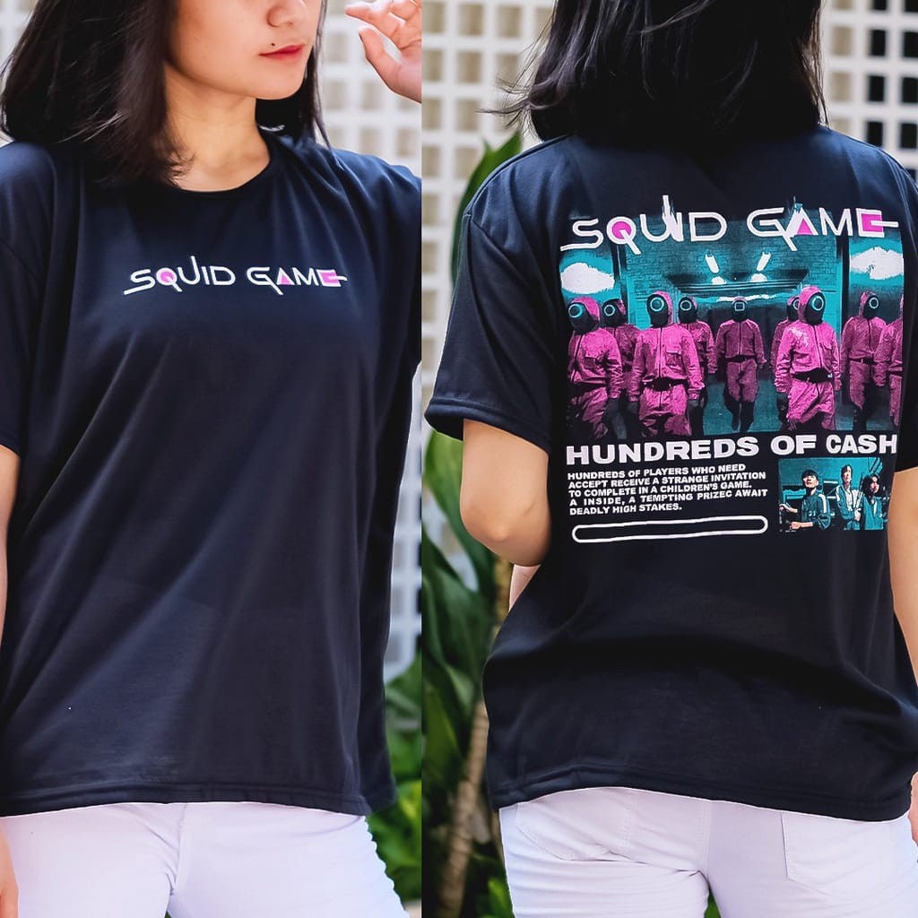 KAOS WANITA SQUIT GAME