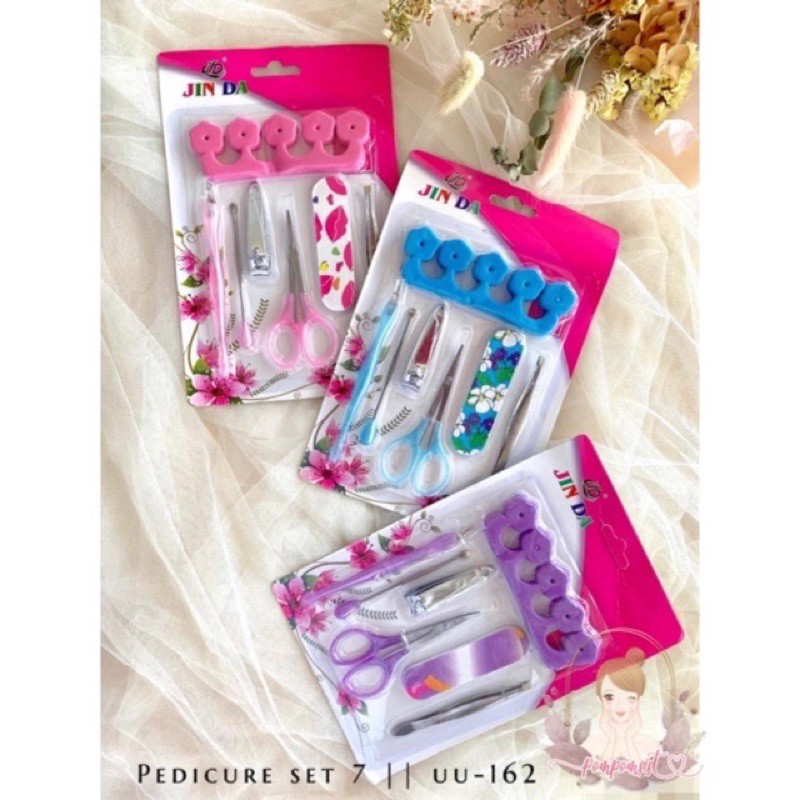 PAKET MENICURE PEDICURE / PAKET MENIPEDI 6in1 TERLARIS