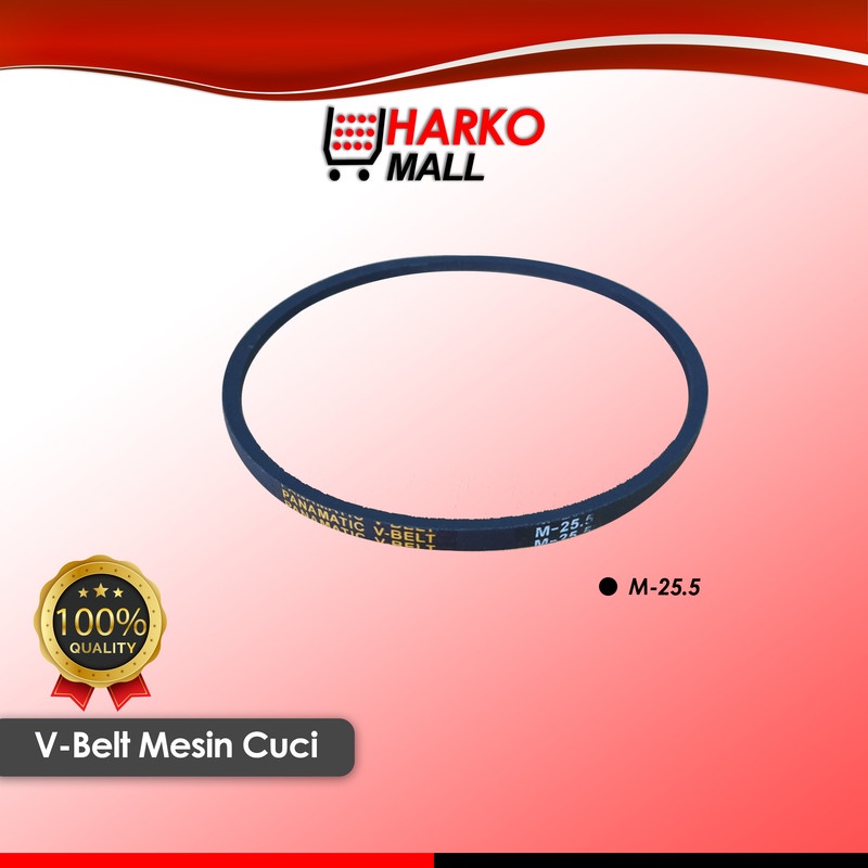 V-BELT V BELT VANBELT MESIN CUCI PANAMATIC M-25.5