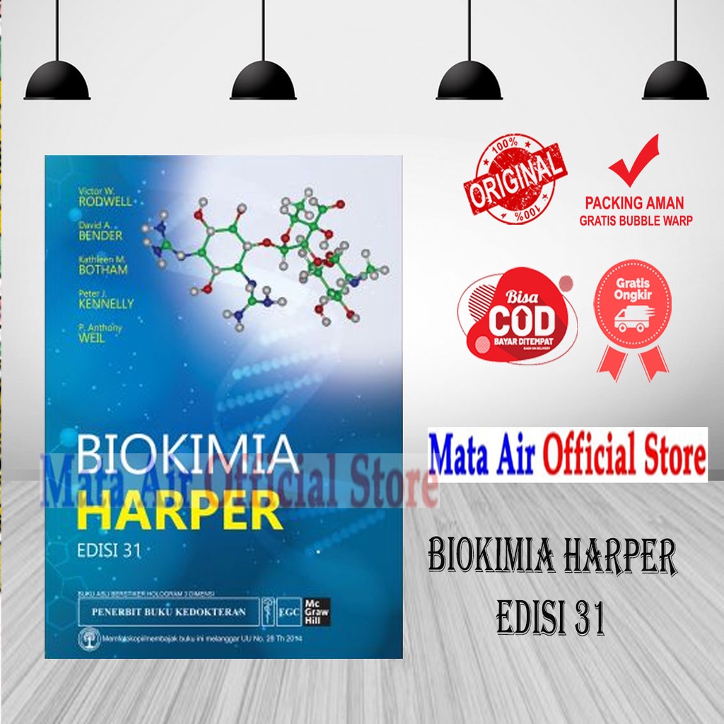 BEST SELLER ORIGINAL BIOKIMIA HARPER EDISI 31 - EGC