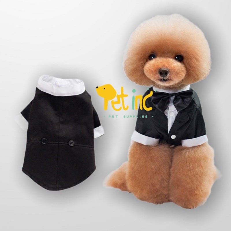 Baju anjing atau kucing tuxedo set