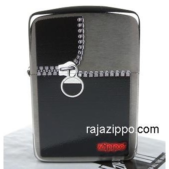 Zippo Original USA 28326 Replica 1941 Black Ice - Stok Lengkap Garansi Resmi