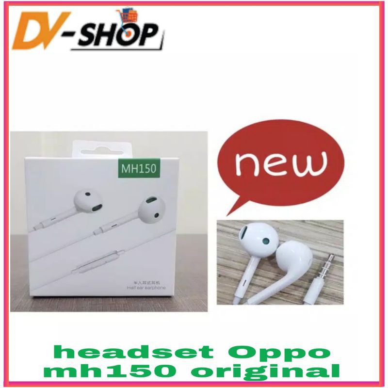 Headset Oppo MH150 Original Jack 3.5mm