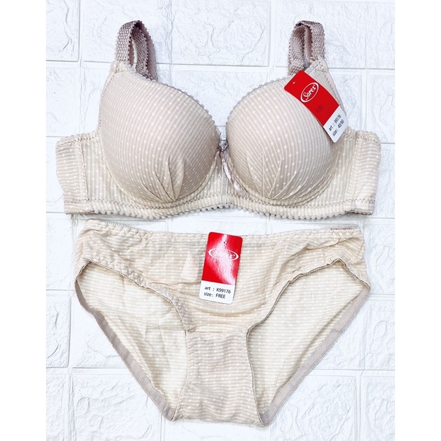 BH set | Bra Set + Cd SOREX 99176 Pakai Kawat dan Busa Sedang