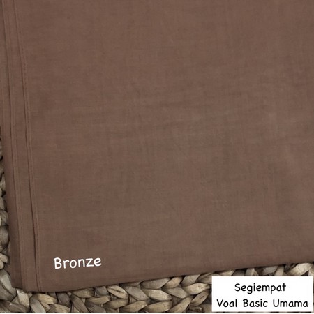 Godiva96 - UMAMA BASIC VOAL HIJAB / JILBAB MEDAN-U.BV. Bronze