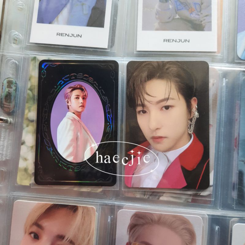 Official Photocard NCT 2020 Renjun Album Resonance pt.1 yearbook pt.2 arrival selca yb pc reso Dream