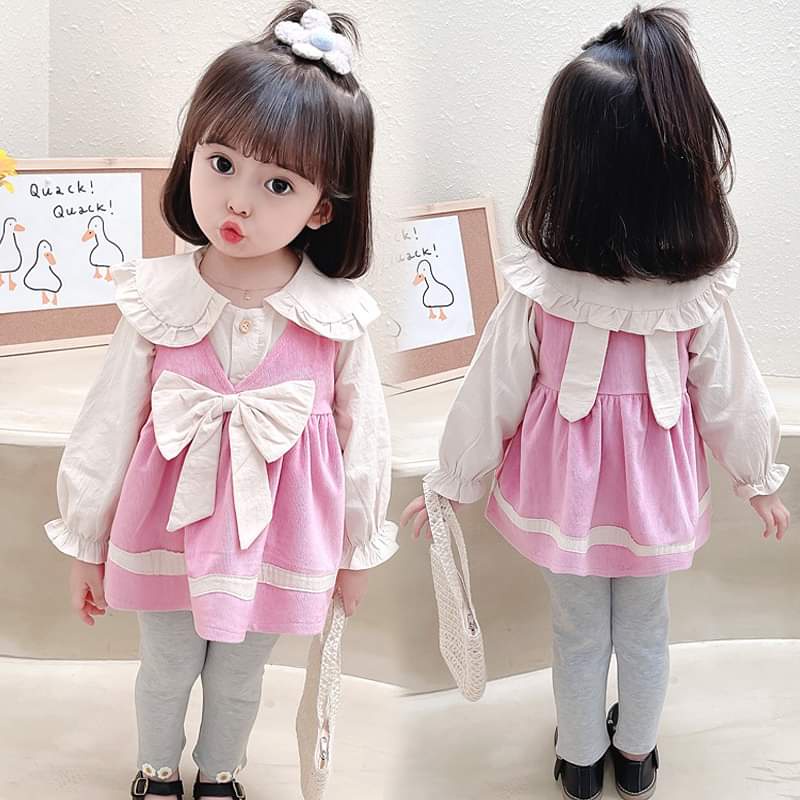 Setelan Anak Perempuan Outer Big Ribbon