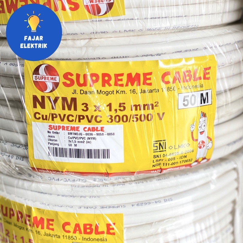 KABEL SUPREME NYM 3X1,5 (PERMETER)