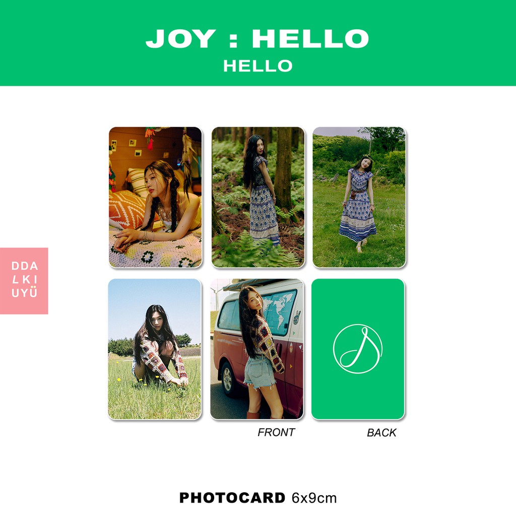 Red Velvet: JOY - photocard [HELLO] HELLO