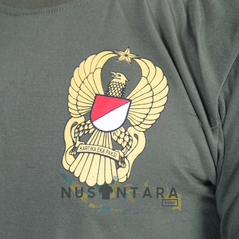 Kaos Tni AD Angkatan Darat Kartika Eka Paksi Baju Tni Seragam Tni AD Kostrad Kopasus Kodam Kodim Koramil Secapa Seskoad