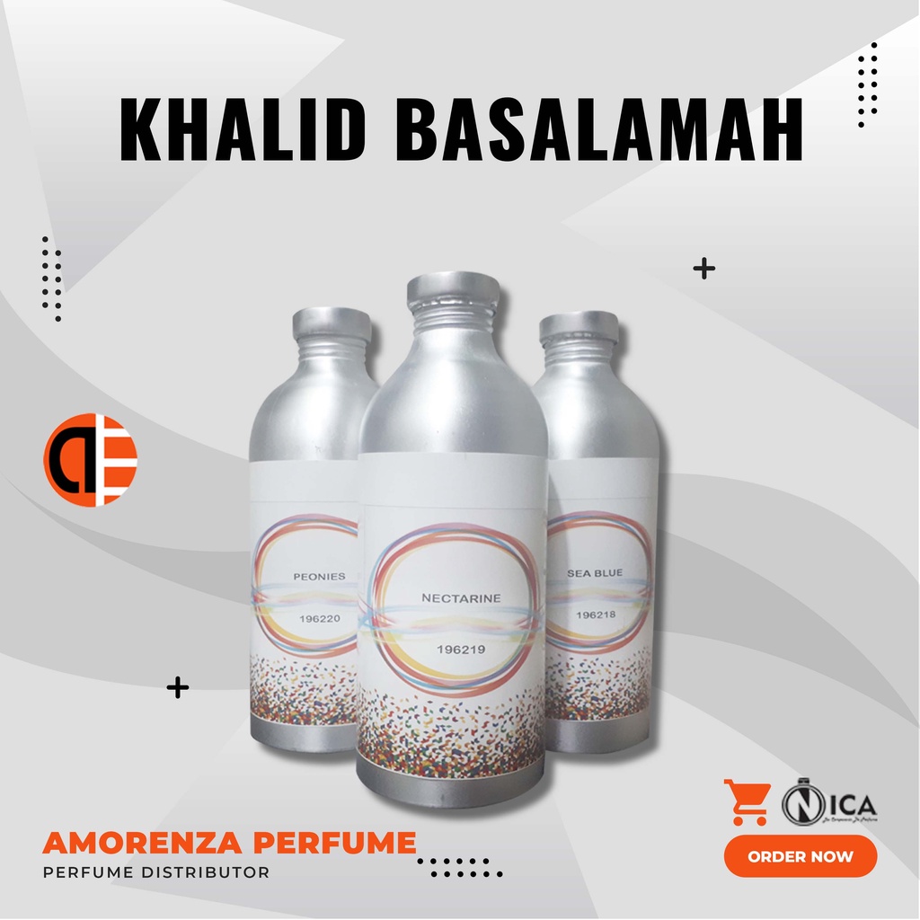 Bibit Parfum Murni KHALID BASALAMAH - KHALID BASALAMAH Nica Fragrance 250ml Segel Pabrik