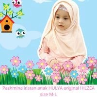 Jilbab anak SD / Pashmina instan anak HULYA original HILZEA size M-L